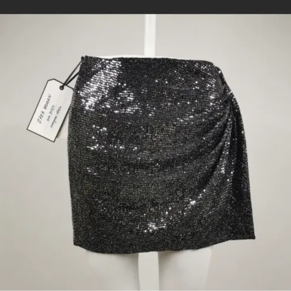 Zara | Party sparkling skirt - Picture 11 of 15